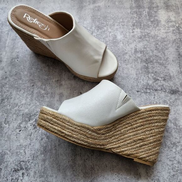BLACK ESPADRILLES WEDGES - Picture 8 of 8